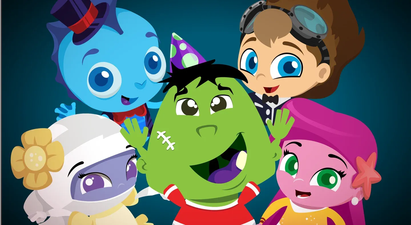 The Wonster Words character cast — a whole world of reading games and stories for kids ages 2–8.