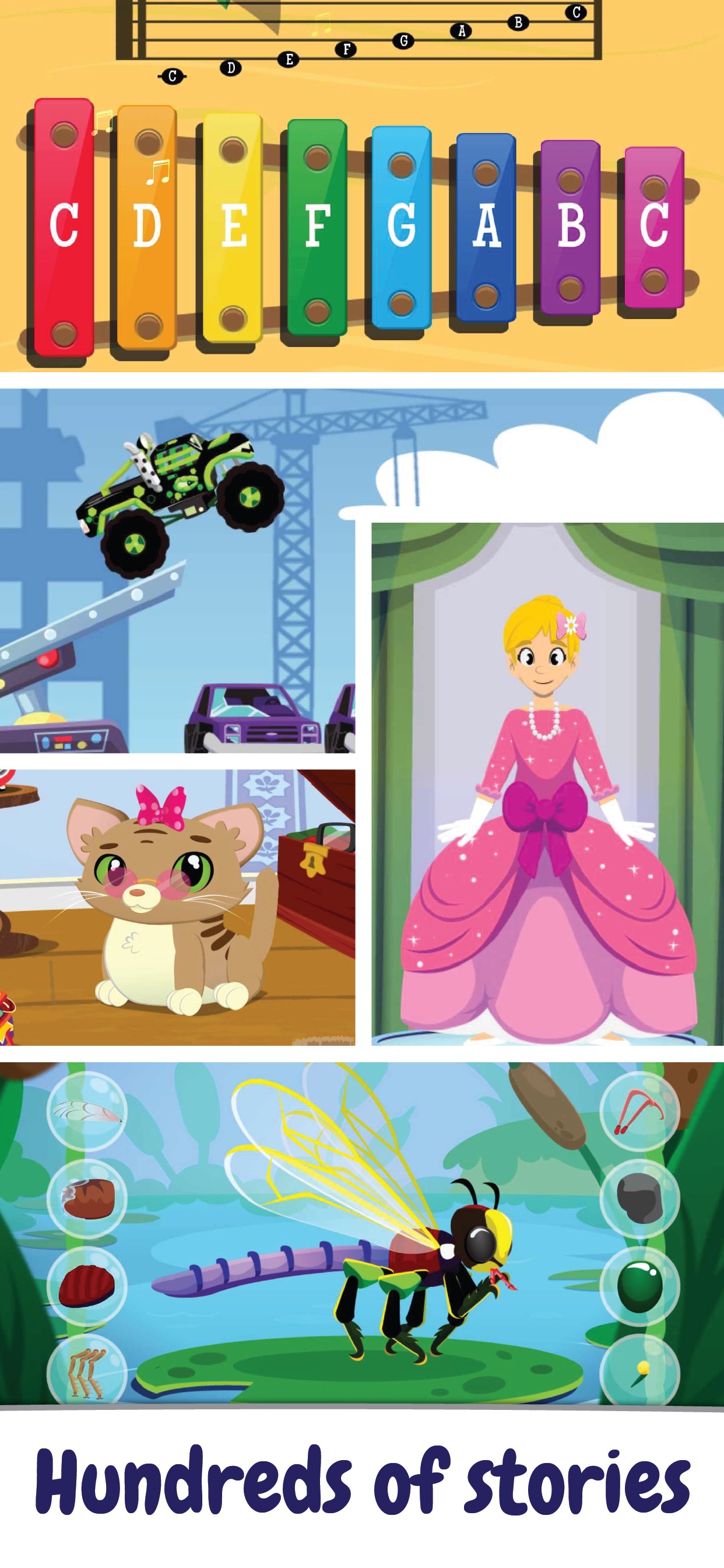 Store screenshots — source resolution: Word stories — source resolution